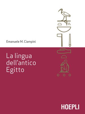 cover image of La lingua dell'antico Egitto